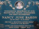  Nancy June Bakon