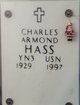  Charles Armond “Chuck” Hass
