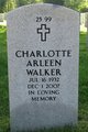  Charlotte Arleen Walker
