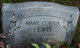  Mary Corina Lewis