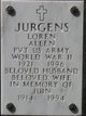  Loren Allen Jurgens
