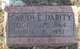  Sarah E. <I>Roach</I> Darity