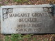 Margaret <I>Groves</I> Buckler