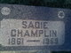  Sadie Champlin