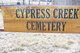 Cypress Creek Cemetery