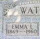  Emma L <I>Forsythe</I> Watson