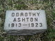  Dorothy Ashton