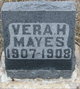  Vera H. Mayes