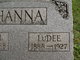  LuDee <I>Slegg</I> Hanna