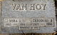  Vera Lillian <I>Bevens</I> Van Hoy