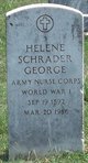  Helene Louise <I>Schrader</I> George