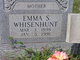  Emma Susan <I>Elder</I> Whisenhunt