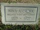  Nina Arabella <I>Fee</I> Cronk