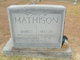  Martha Minerva “Mattie” <I>Camron</I> Mathison