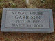  Vergie <I>Moore</I> Garrison