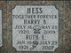  Harry B Hess