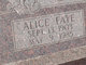  Alice Faye <I>Embry</I> Smith
