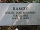  Celeste Jane <I>McKinney</I> Ramsey