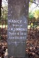  Nancy Jane <I>Newby</I> Simmons