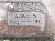  Alice Marian <I>Washburg</I> Harrington