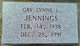  Gay Lynne <I>Litchfield</I> Jennings