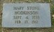 Mary <I>Stone</I> Hodkinson