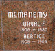  Orval McManemy