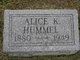  Alice Katherine <I>Musser</I> Hummel