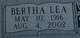  Bertha Lea “Bert” <I>Taylor</I> Alford