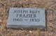  Joseph Riley Frazier