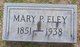  Mary B. <I>Pickett</I> Eley