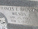  Frances Elizabeth <I>Brunson</I> Wilson