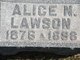  Alice N. Lawson