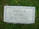  Sabella <I>Weston</I> Adams