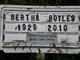  Bertha Louisa “Bert” <I>Milburn</I> Boyles