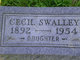  Cecil Swalley