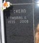  Thomas Eugene McKean