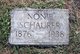  Nona Ardelia “Nonie” <I>Stone</I> Schaurer