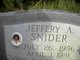  Jeffery A Snider