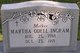  Martha Odell <I>Crane</I> Ingram