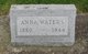  Matilda Anna <I>Cambridge</I> Waters