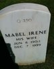  Mabel Irene <I>Camp</I> Hanks