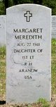  Margaret Meredith Aranow