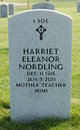  Harriet Eleanor <I>Larsen</I> Nordling