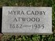  Myra <I>Cadby</I> Atwood