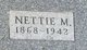  Nettie M. Hart