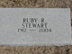 Ruby Ruth <I>Reichert</I> Stewart