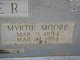  Myrtie <I>Moore</I> Baker