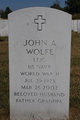  John A Wolfe