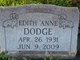  Edith Anne <I>Williamson</I> Dodge